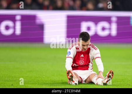 Amsterdam, Niederlande. Dezember 2023. Steven Berghuis von Ajax während des niederländischen Eredivisie-Spiels zwischen Ajax und Sparta am 9. Dezember 2023 in Amsterdam Credit: dpa/Alamy Live News Stockfoto