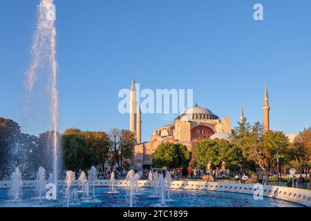 Hagia Sophia Moschee und historische byzantinische Kirche in Istanbul Türkei am 10. September 2022 Stockfoto