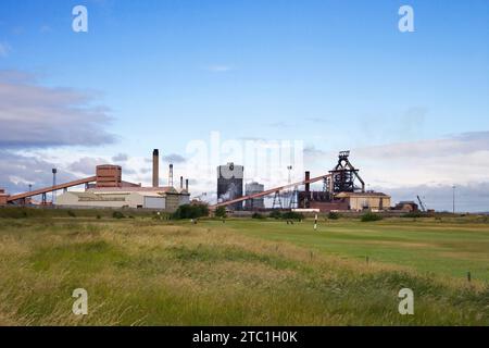 Das alte corus-Stahlwerk in redcar wurde 2015 abgerissen Stockfoto