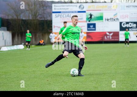 Rödinghausen, Deutschland 09. Dezember 2023: Regionalliga West – 2023/2024 – SV Rödinghausen gegen 1 FC. Bocholt Im Bild: Daniel Flottmann (Rödinghausen) Stockfoto