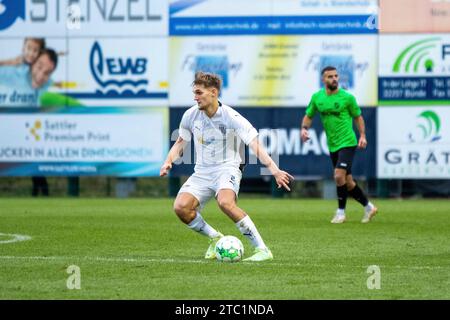 Rödinghausen, Deutschland 09. Dezember 2023: Regionalliga West – 2023/2024 – SV Rödinghausen gegen 1 FC. Bocholt Im Bild: Lukas Frenkert (Bocholt) Stockfoto