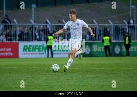 Rödinghausen, Deutschland 09. Dezember 2023: Regionalliga West – 2023/2024 – SV Rödinghausen gegen 1 FC. Bocholt Im Bild: Lukas Frenkert (Bocholt) Stockfoto