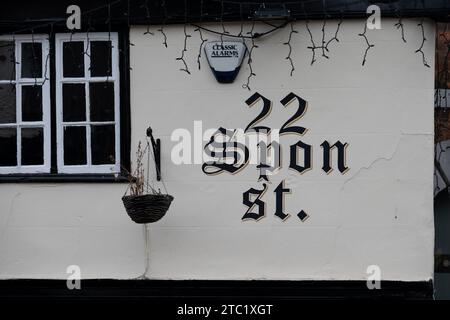 The Old Windmill Pub Detail, Spon Street, Coventry, West Midlands, England, UK Stockfoto