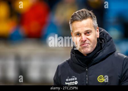 Oslo, Norwegen, 9. Dezember 2023. Bodø/Glimt-Manager Kjetil Knutsen vor dem Finale des Norwegischen Pokals zwischen Bodø/Glimt und Molde im Ullevål-Stadion in Oslo Credit: Frode Arnesen/Alamy Live News Stockfoto