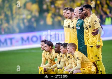 Oslo, Norwegen, 9. Dezember 2023. Foto des Teams Bodø/Glimt vor dem Finale des Norwegischen Pokals zwischen Bodø/Glimt und Molde im Ullevål-Stadion in Oslo Credit: Frode Arnesen/Alamy Live News Stockfoto