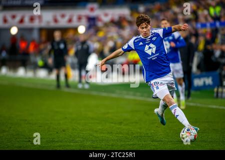 Oslo, Norwegen, 9. Dezember 2023. Emil Breivik von Molde im norwegischen Cup-Finale zwischen Bodø/Glimt und Molde im Ullevål-Stadion in Oslo Credit: Frode Arnesen/Alamy Live News Stockfoto