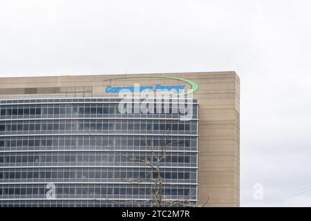 Consumer Energy Hauptsitz in 1 Energy Plaza, Jackson, MI, USA Stockfoto