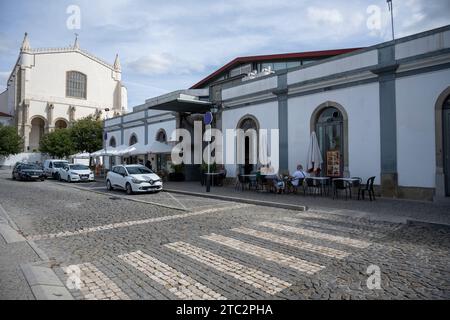 Rathaus Markthalle Altstadt, Evora, Alentejo, Portugal Stockfoto