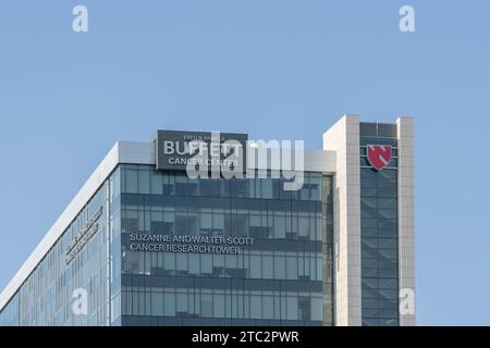 Das Fred and Pamela Buffett Cancer Center in Omaha, Nebraska, USA Stockfoto