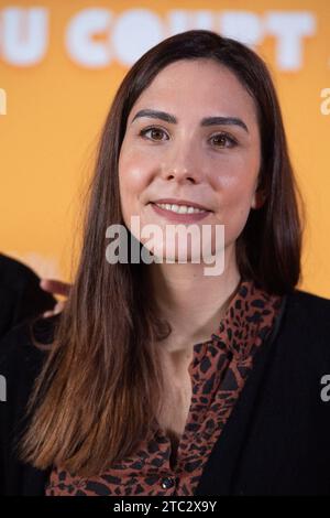 Paris, Frankreich. Dezember 2023. Priscilla Telmon nahm am 10. Dezember 2023 am Cesar 2024 Short Movies Brunch im La Compagnie 1837 in Paris Teil. Foto: Aurore Marechal/ABACAPRESS.COM Credit: Abaca Press/Alamy Live News Stockfoto