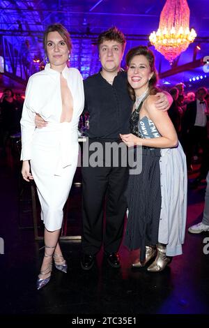 Elena Wolff, Thomas Schubert und Britta Steffenhagen bei der Verleihung vom Europaeischen Filmpreis / European Film Awards am 9.12.2023 in Berlin Stockfoto