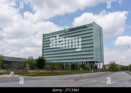 Hauptsitz von TD Ameritrade in Omaha, Nebraska, USA Stockfoto