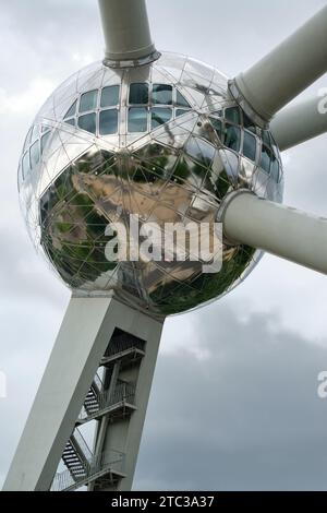 Atomium Brüssel Belgien Stockfoto