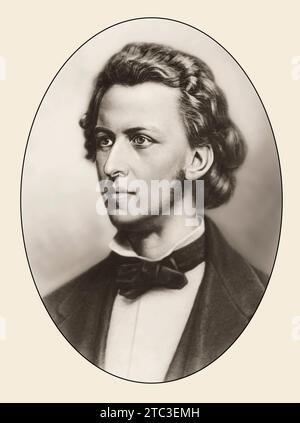 Frédéric Chopin, 1810–1849, polnischer Komponist Stockfoto