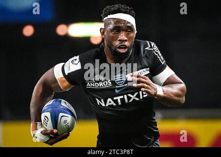 Nanterre, Frankreich. Dezember 2023. Siya KOLISI von Racing 92 beim Investec Champions Cup, Pool 2 Rugby union Spiel zwischen Racing 92 und Harlequins am 10. Dezember 2023 in der Paris La Defense Arena in Nanterre, Frankreich - Foto Matthieu Mirville/DPPI Credit: DPPI Media/Alamy Live News Stockfoto