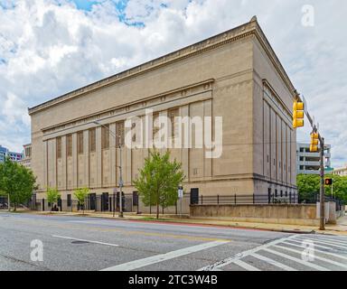 Laurence Hall Fowler entwarf das war Memorial Building, das 1925 fertiggestellt wurde, um an die im Ersten Weltkrieg verloren gegangenen Bürger in Maryland zu erinnern Stockfoto