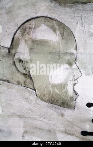 Das Ölgemälde mit dem Titel "die Unmoderation im Essen und Trinken" von Monika Slusarczyk Stockfoto