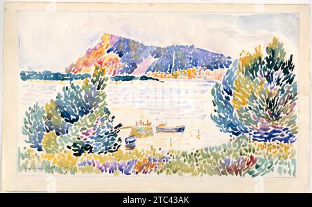 Cap Negre 1975 von Henri-Edmond Cross (Henri-Edmond Delacroix) Stockfoto