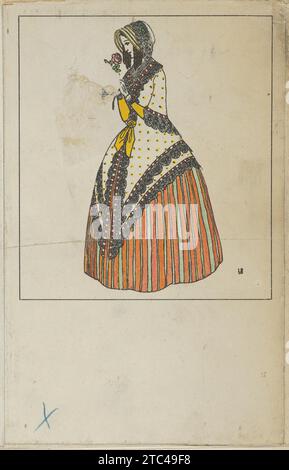 Biedermeier Fashion nan von Urban Janke Stockfoto