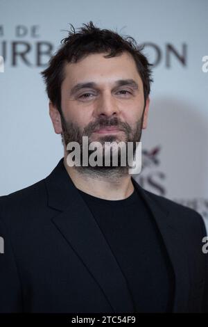 Paris, Frankreich. Dezember 2023. Pio Marmai besuchte am 10. Dezember 2023 die Premiere des Les Trois Mousquetaires: Milady (die drei Musketiere: Milady) im Cinema Le Grand Rex in Paris. Foto: Aurore Marechal/ABACAPRESS.COM Credit: Abaca Press/Alamy Live News Stockfoto