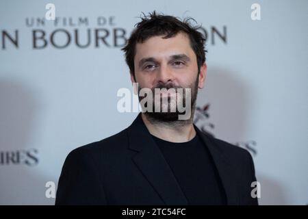 Paris, Frankreich. Dezember 2023. Pio Marmai besuchte am 10. Dezember 2023 die Premiere des Les Trois Mousquetaires: Milady (die drei Musketiere: Milady) im Cinema Le Grand Rex in Paris. Foto: Aurore Marechal/ABACAPRESS.COM Credit: Abaca Press/Alamy Live News Stockfoto