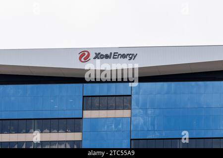 Xcel Energy Büro in Denver, Colorado, USA – 17. Mai 2023. Stockfoto