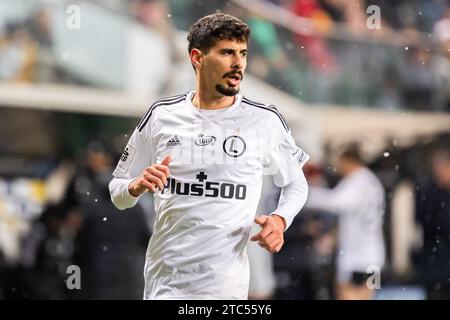 Warschau, Polen. November 2023. Gil Dias von Legia wurde während des Polnischen PKO Ekstraklasa League-Spiels zwischen Legia Warszawa und Warta Posen im Marschall Jozef Pilsudski Legia Warschau Municipal Stadium gesehen. Endpunktzahl: Legia Warszawa 2:2 Warta Poznan. (Foto: Mikolaj Barbanell/SOPA Images/SIPA USA) Credit: SIPA USA/Alamy Live News Stockfoto