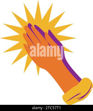 nyepi Tag der Stille Stock Vektor