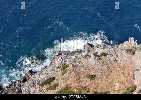 Maratea - Scogliera dalla Sky Walk Stockfoto