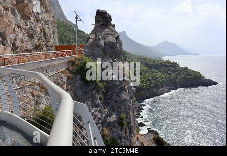 Maratea - Scorcio panoramico dalla Skywalk Stockfoto