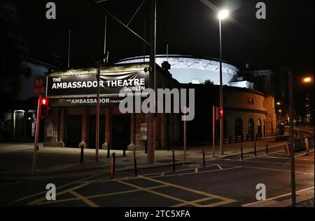 Dublino - Ambassador Theatre prima dell'alba Stockfoto