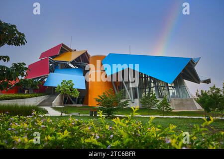 Die biologische Vielfalt-Museum von Frank O. Gehry, Panama, Republik Panama, Mittelamerika Stockfoto