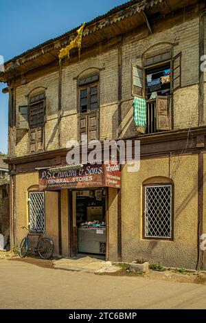 01 14 2007 Jahrtausendwende des jahrhundertealten Hauses Parsi Zorashtrian in Pune. Maharashtra. indien Asien. Stockfoto