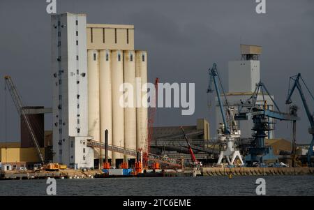 harbor, Lorient, Bretagne, Frankreich Stockfoto