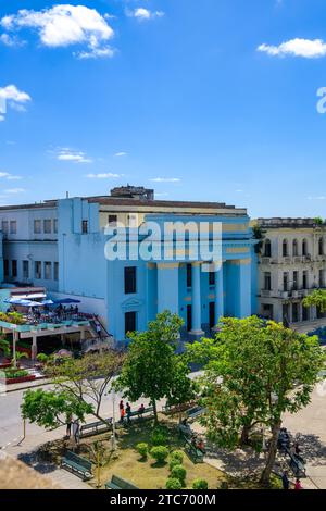 Vor Der Universitario Osvaldo Herrera, Santa Clara, Villa Clara, Kuba, 2020 Stockfoto