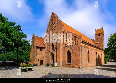 St. Peter's Klosterkirche, ehemaliges Franziskanerkloster in Ystad, Skåne, Skane län, Schweden. Stockfoto