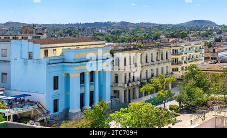 Vor Der Universitario Osvaldo Herrera, Santa Clara, Villa Clara, Kuba, 2020 Stockfoto