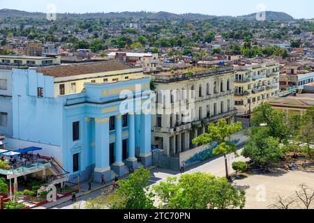 Vor Der Universitario Osvaldo Herrera, Santa Clara, Villa Clara, Kuba, 2020 Stockfoto