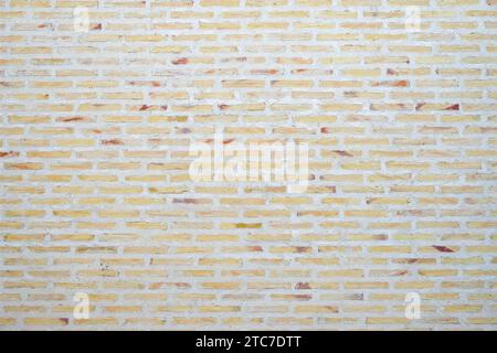 Alte Backsteinmauer Hintergrund. Mauerwerk, alte Ziegelmauern. Stockfoto