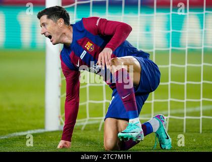 Barcelona, Spanien. Dezember 2023. Während des Spiels La Liga EA Sports zwischen dem FC Barcelona und dem Girona FC spielte er am 10. Dezember 2023 im Lluis Companys Stadion in Barcelona, Spanien. (Foto: Sergio Ruiz/PRESSINPHOTO) Credit: PRESSINPHOTO SPORTS AGENCY/Alamy Live News Stockfoto