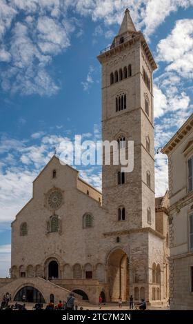 Italien Apulien Trani Basilika Kathedrale Santa Maria Assunta Stockfoto