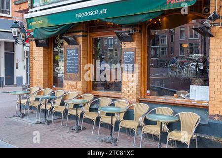 Cafe de II Prinsen, Prinsenstraat 27, 1015 DB Amsterdam, Niederlande Stockfoto