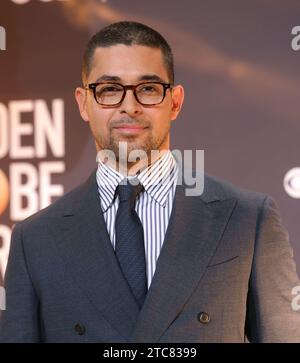 Beverly Hills, Kalifornien, USA. Dezember 2023. Wilmer Valderrama nimmt an der 81. Jährlichen Nominierung für den Golden Globe Award im Beverly Hilton in Beverly Hills, Kalifornien, am Montag, den 11. Dezember 2023 Teil. Foto: Greg Grudt/UPI Credit: UPI/Alamy Live News Credit: UPI/Alamy Live News Stockfoto