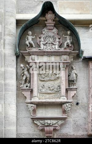 Detail-Ansicht der St. Stephans Cathedral in Wien Stockfoto