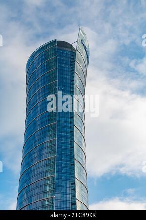 Ein Bild des Samsung Bürogebäudes in Warschau Stockfoto