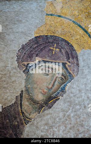 Hagia Sophia geschmückt mit Mosaiken während byzantinischer Zeit Stockfoto