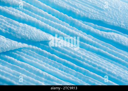 Vereinigtes Königreich (BOT) South Georgia Island, Ocean Harbor. Eisberg-Detail. Stockfoto