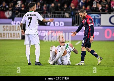 Cagliari, Italien. Dezember 2023. Nahitan Nandez von Cagliari Calcio während Cagliari Calcio vs US Sassuolo, italienisches Fußball Serie A Spiel in Cagliari, Italien, 11. Dezember 2023 Credit: Independent Photo Agency/Alamy Live News Stockfoto