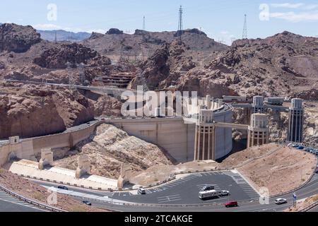 Hoover Dam in Nevada, USA Stockfoto
