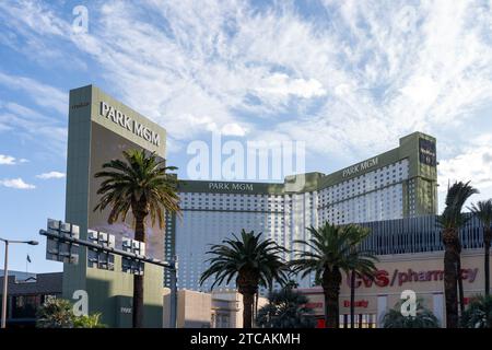 Park MGM am Strip of Las Vegas, Nevada, USA Stockfoto